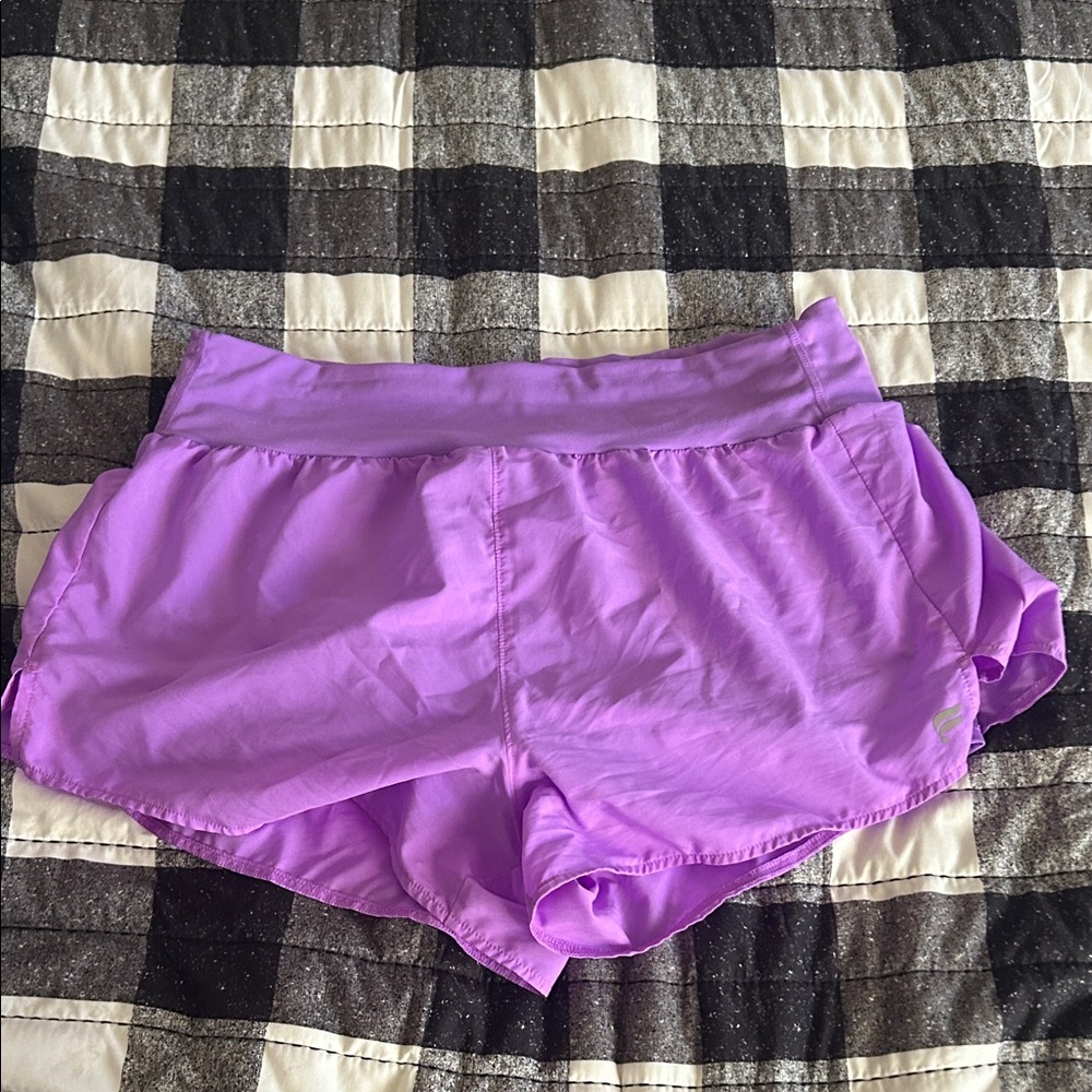 Fabletics Lavender Athletic Shorts